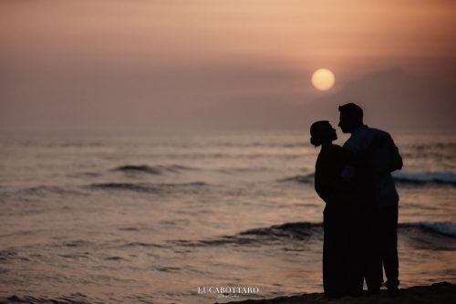 White Dress beach party at Savoy Beach Club Paestum for a destination wedding.